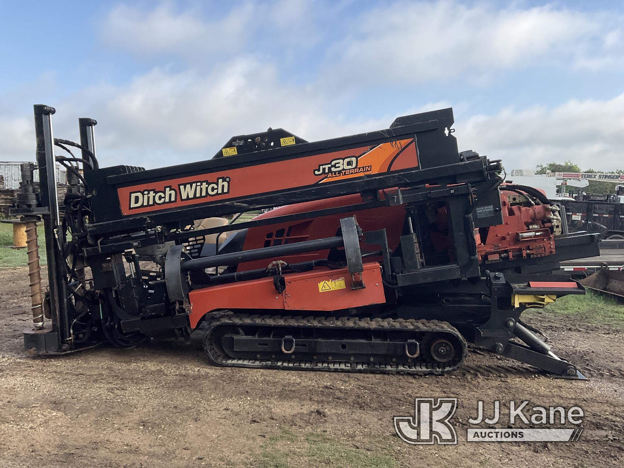 (San Antonio, TX) 2014 Ditch Witch JT30 All Terrain Directional Boring Machine Runs, Moves and Opera