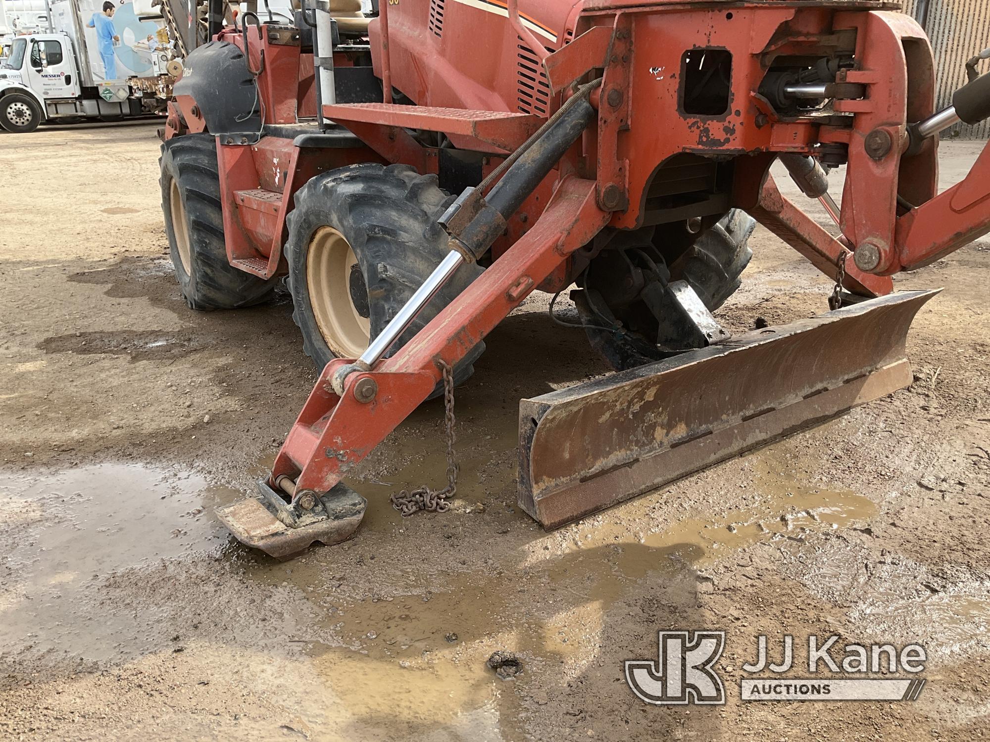 (Shakopee, MN) 2007 Ditch Witch RT95 Rubber Tired Trencher Runs & Operates