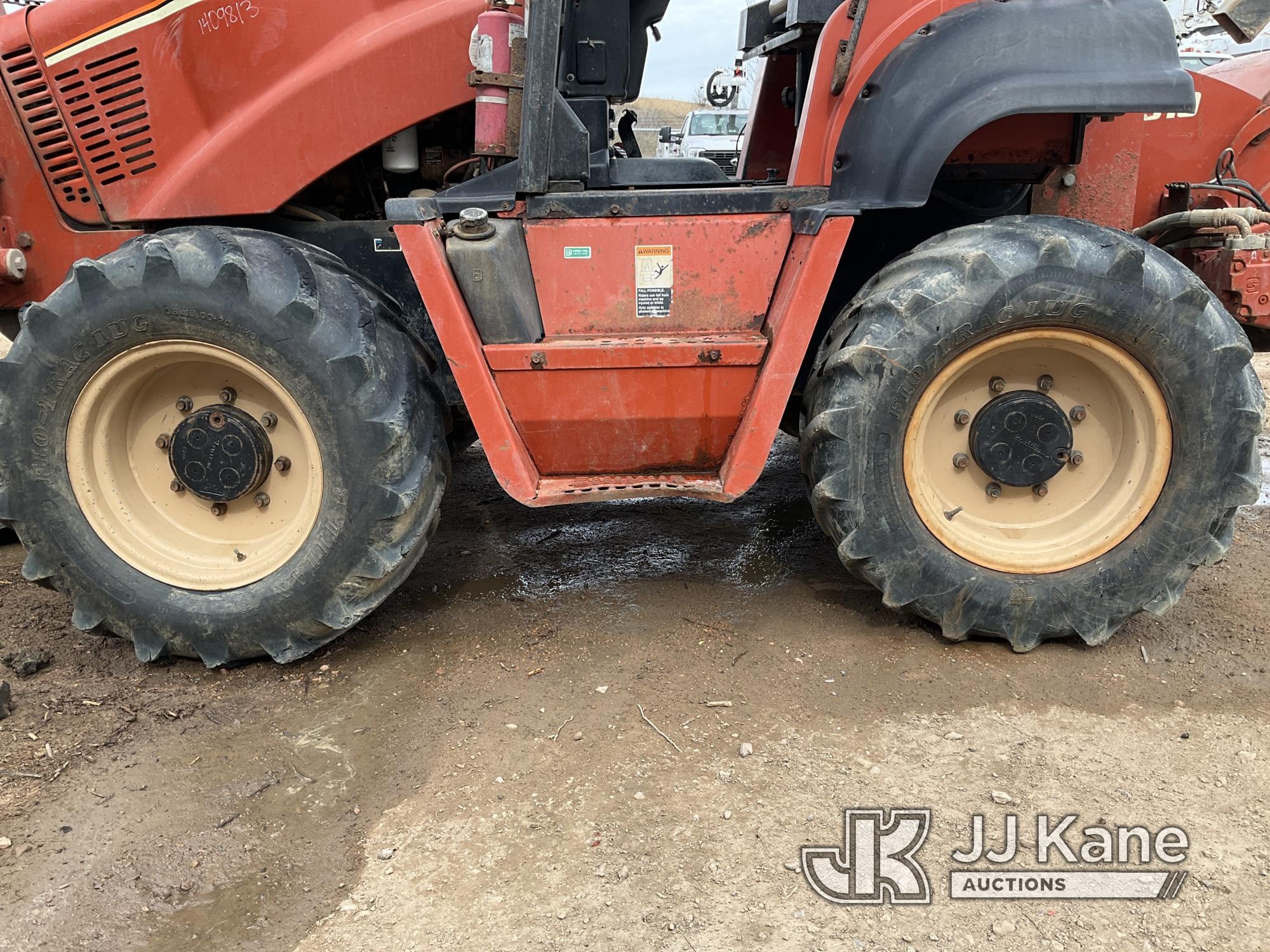 (Shakopee, MN) 2007 Ditch Witch RT95 Rubber Tired Trencher Runs & Operates