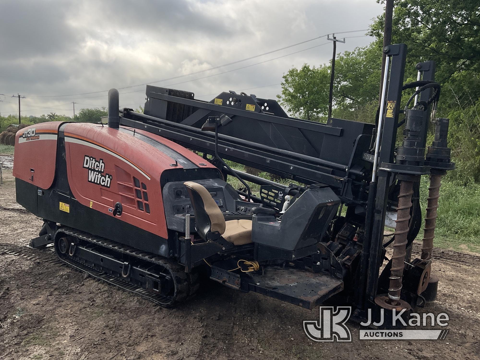 (San Antonio, TX) 2014 Ditch Witch JT30 All Terrain Directional Boring Machine Runs, Moves and Opera