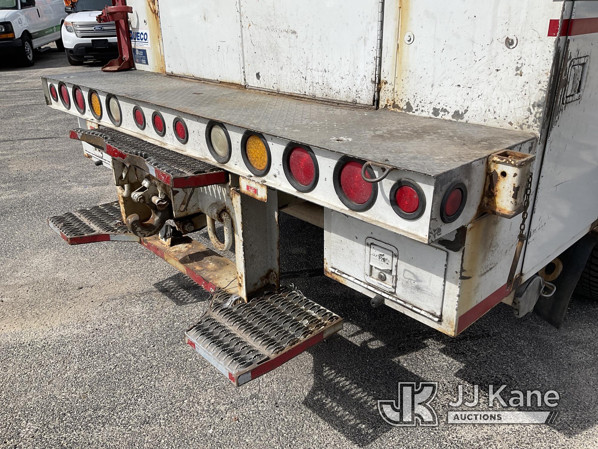 (South Beloit, IL) 2008 GMC T7500 Utility Truck Runs & Moves, Generator Operates, Under Deck Air Com