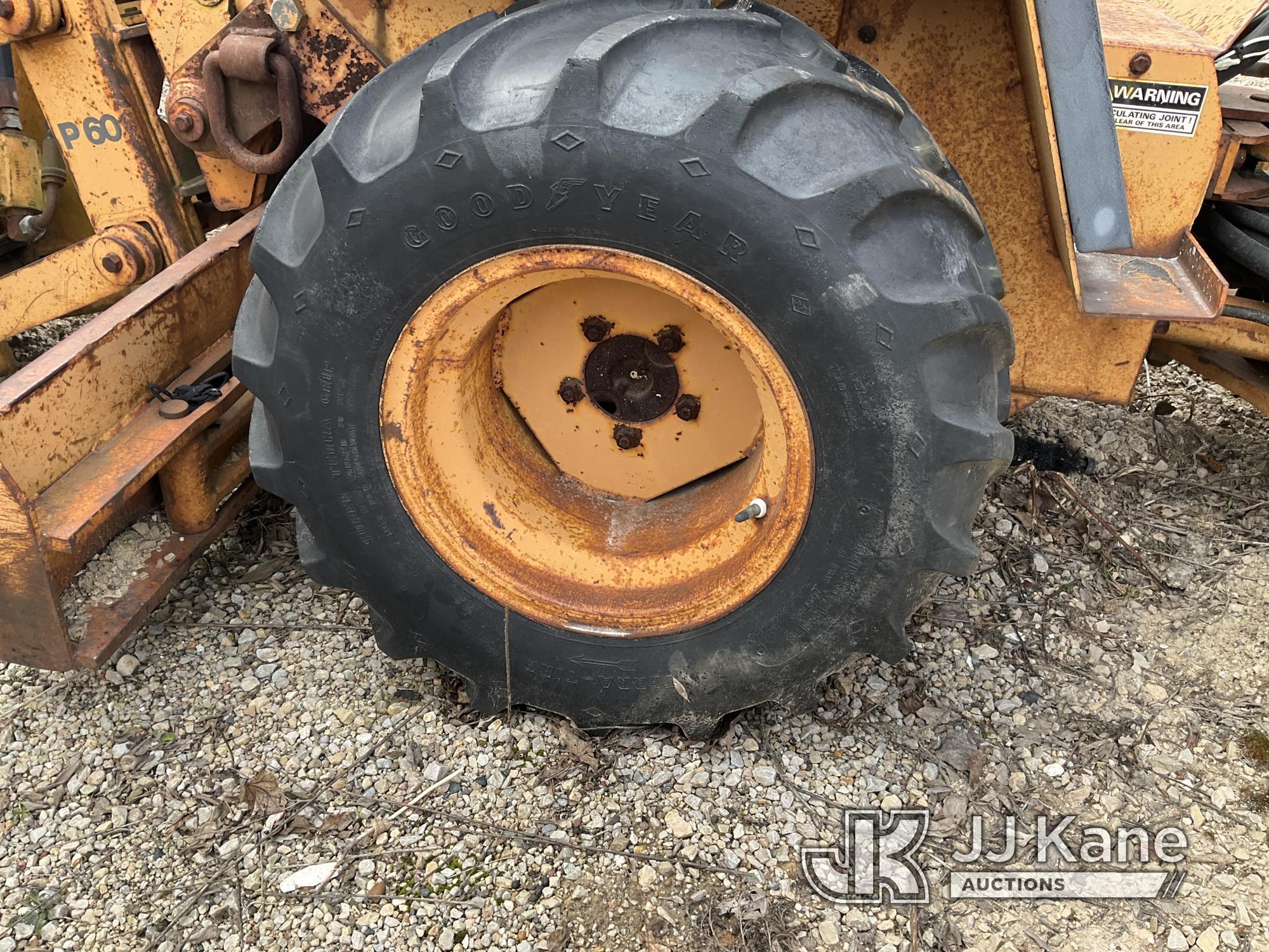 (Sun Prairie, WI) 1984 Case DH4 Rubber Tired Cable Plow No Crank, Does Not Start, Does Not Run, Does