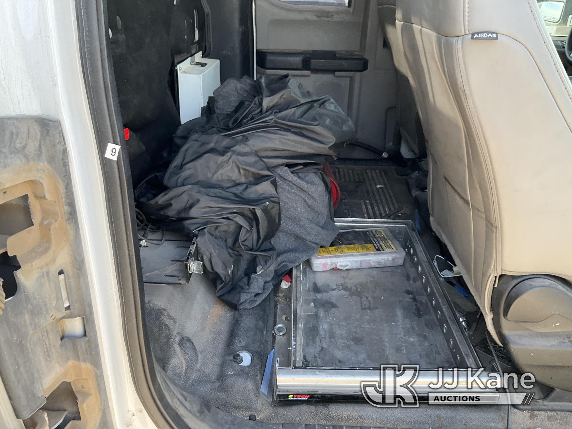 (Odessa, TX) 2019 Ford F550 Extended-Cab Mechanics Service Truck Runs & Moves) (Jump to Start, PTO E