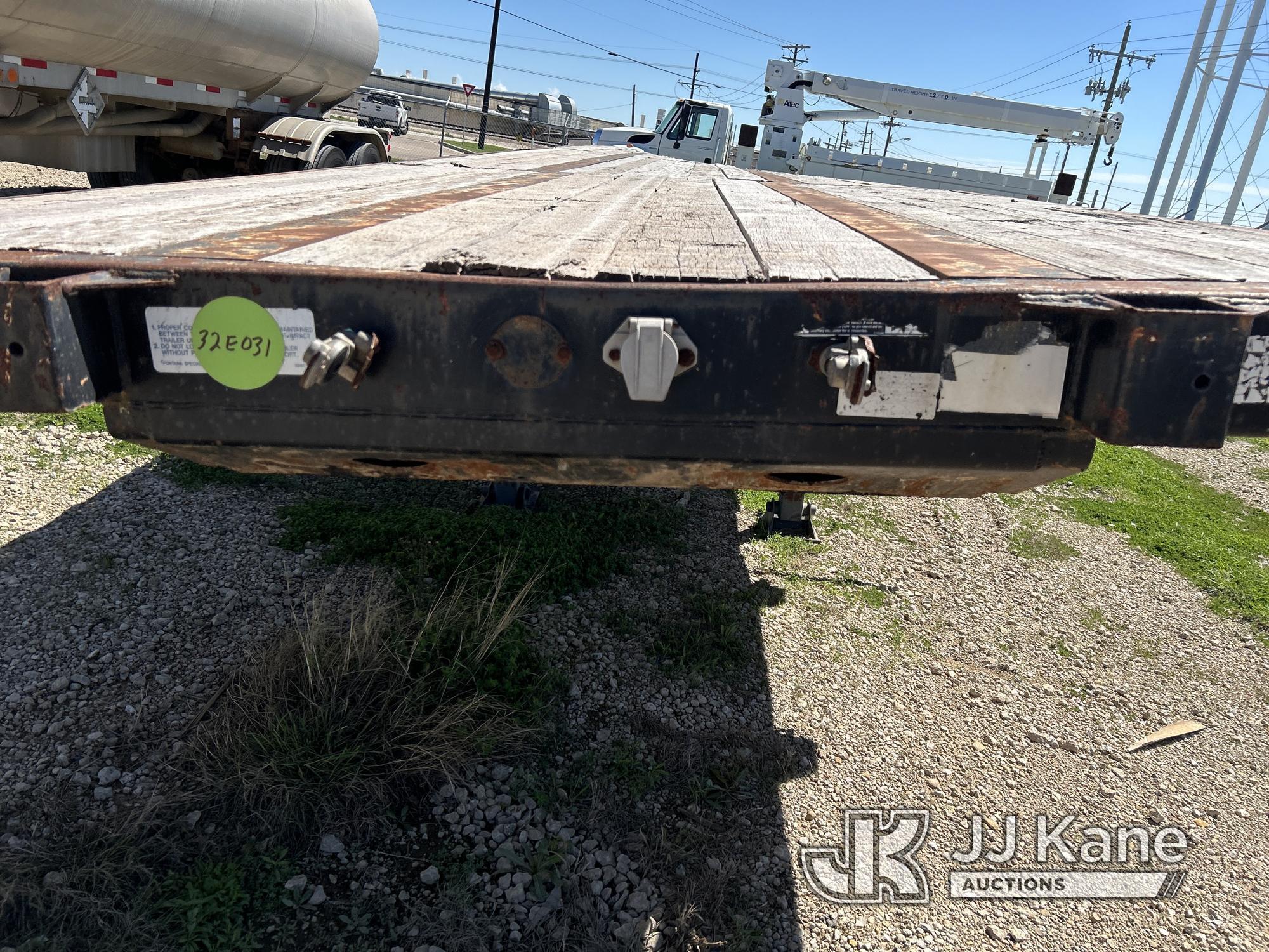 (Waxahachie, TX) 2008 Fontaine Trailer Co T/A High Flatbed Trailer Fair Condition