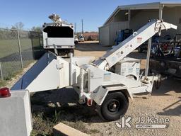 (Fredericksburg, TX) 1995 Bandit Industries 1690 Chipper (15in Drum), trailer mtd Runs And Operates,