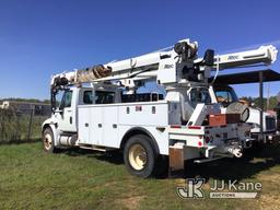 (Byram, MS) Altec DC47-TR, Digger Derrick rear mounted on 2013 International 4300 DuraStar Utility T