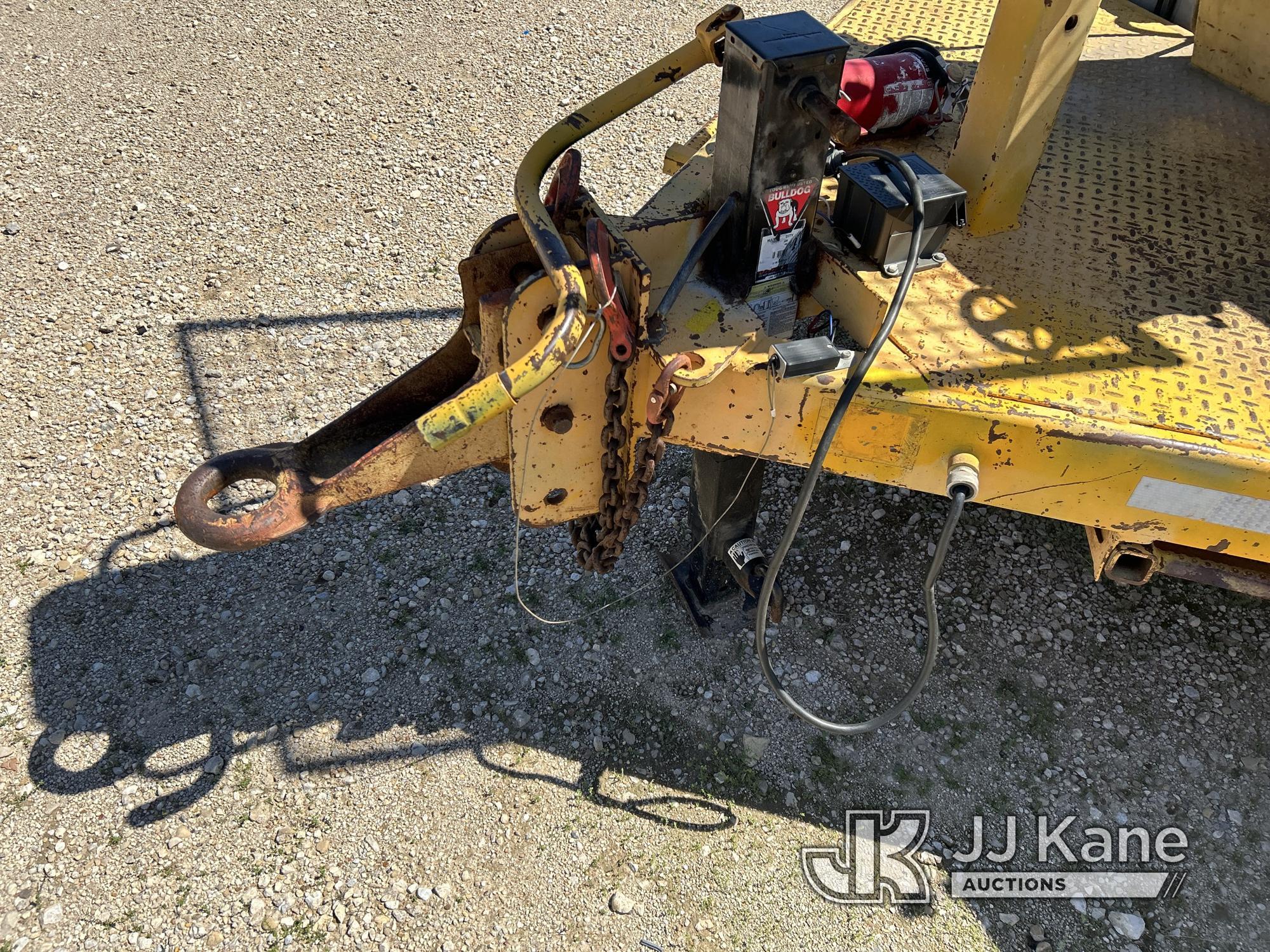 (Waxahachie, TX) 2005 TSE DP40-4H 4-Drum Puller, T/A trailer mtd Runs) (No VIN Plate