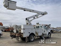 (South Beloit, IL) Altec TA60, Articulating & Telescopic Material Handling Bucket Truck rear mounted