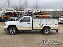 (Des Moines, IA) 2008 GMC Sierra 2500HD 4x4 Service Truck Runs & Moves