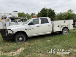 (San Antonio, TX) 2014 RAM 2500 4x4 Crew-Cab Service Truck Not Running, Condition Unknown) (Key Miss