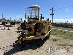 (Waxahachie, TX) 2005 TSE DP40-4H 4-Drum Puller, T/A trailer mtd Runs) (No VIN Plate