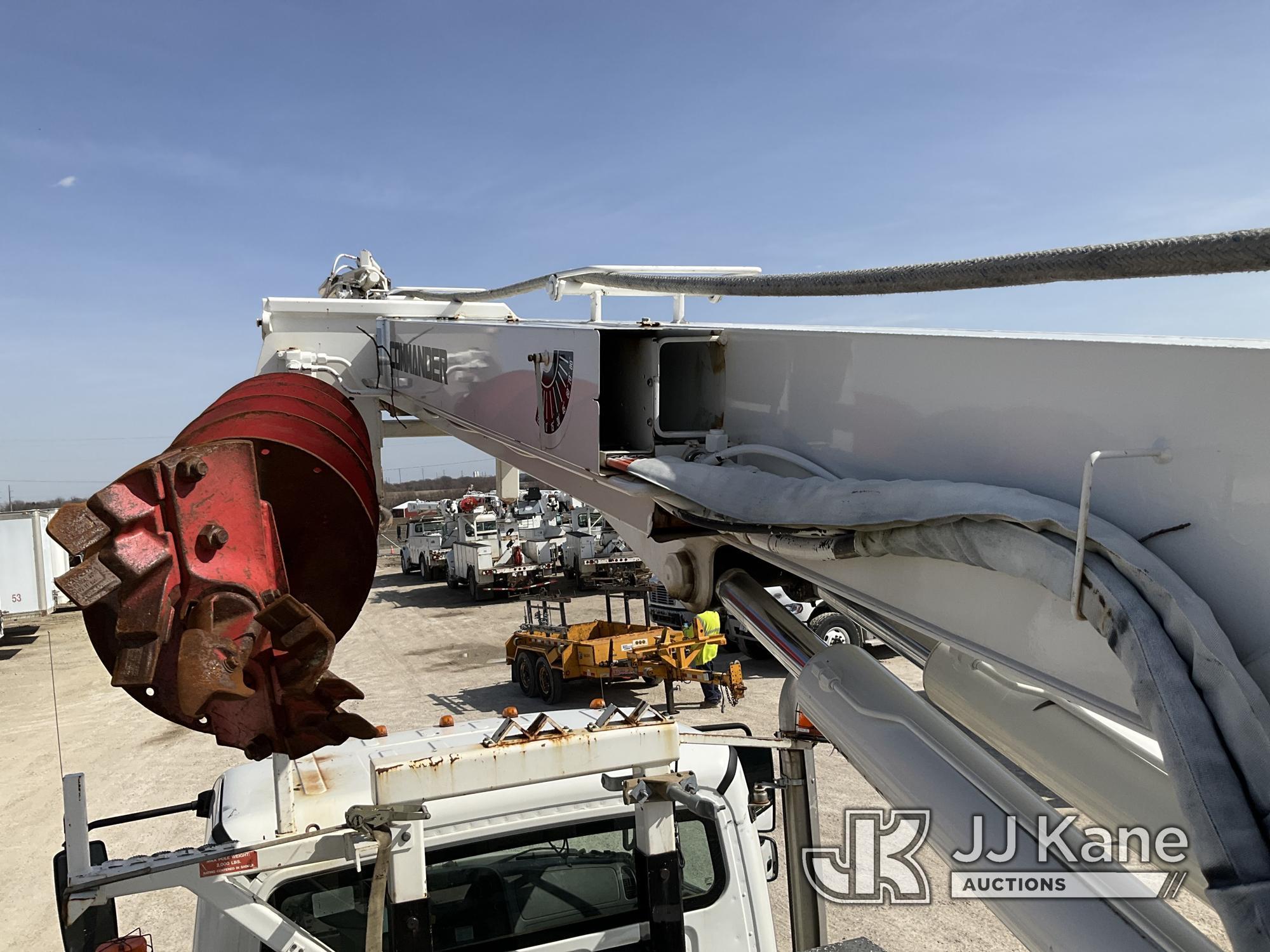 (Bloomington, IL) Terex Commander C4040, Digger Derrick rear mounted on 2019 Freightliner M2 106 4x4