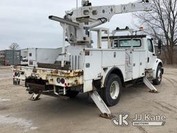 (Des Moines, IA) Altec AA55E, Material Handling Bucket Truck rear mounted on 2016 Freightliner M2 Ut