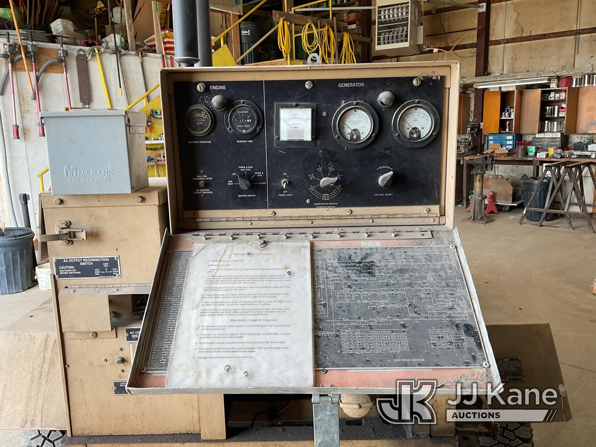 (Saint Libory, IL) Keco Industries Portable Generator Runs,   Operates) (Seller Mentioned The Breake