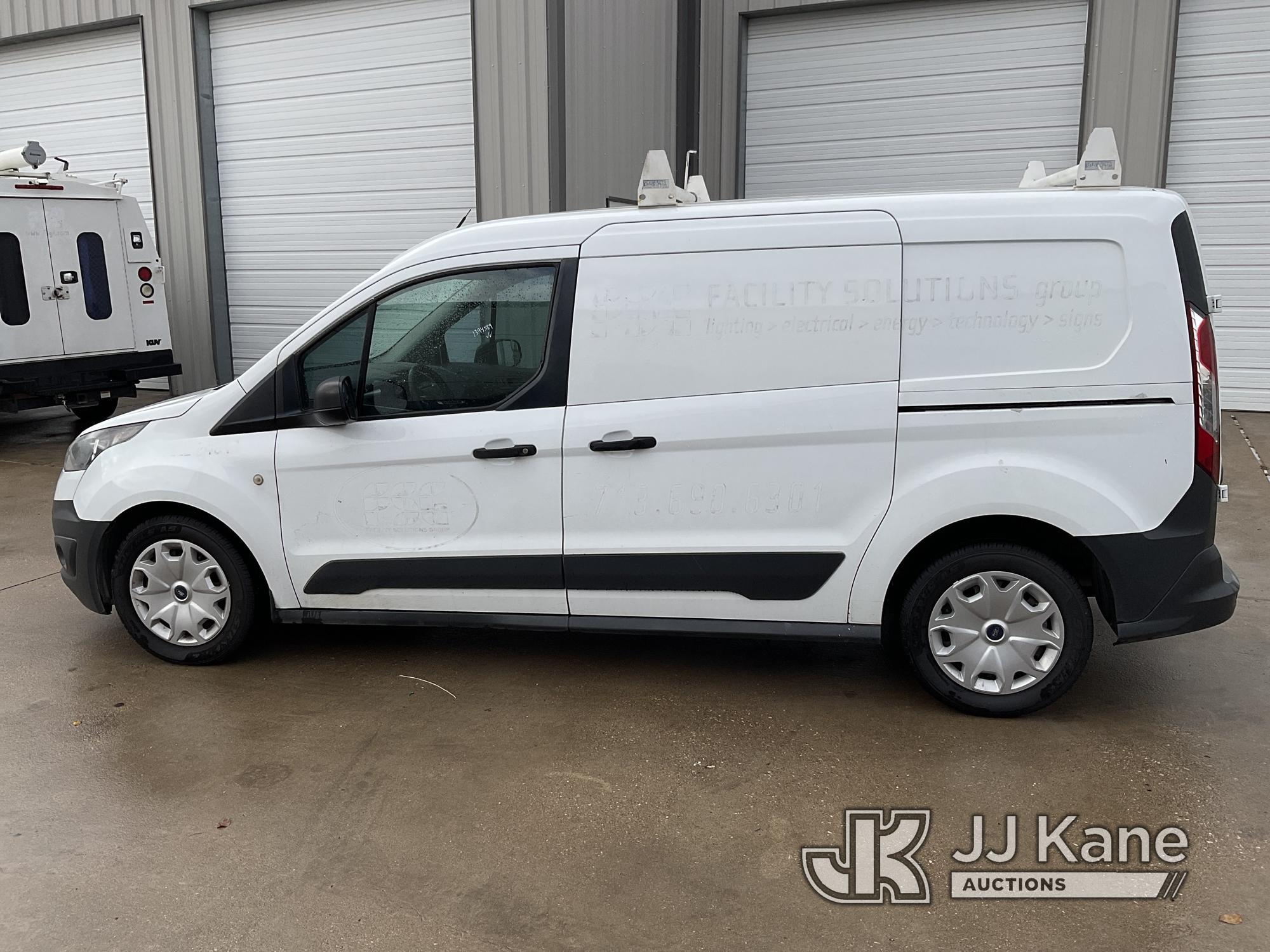 (Houston, TX) 2017 Ford Transit Connect Cargo Van Runs & Moves