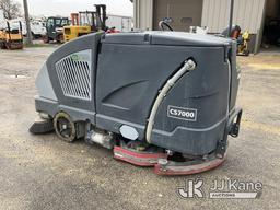 (South Beloit, IL) 2016 Advance CS7000 Sweeper Runs, Moves, Operates) (Seller States-Squeegee Bar Li