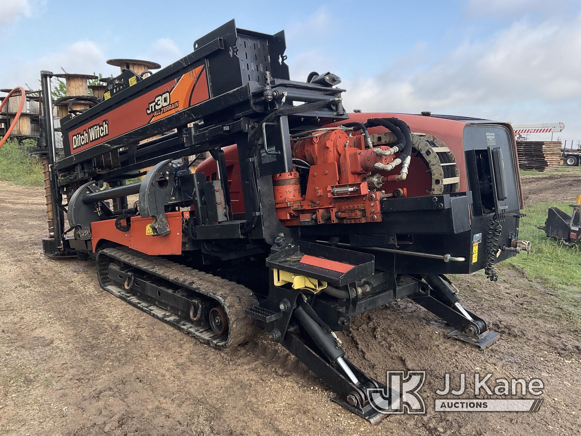 (San Antonio, TX) 2014 Ditch Witch JT30 All Terrain Directional Boring Machine Runs, Moves and Opera