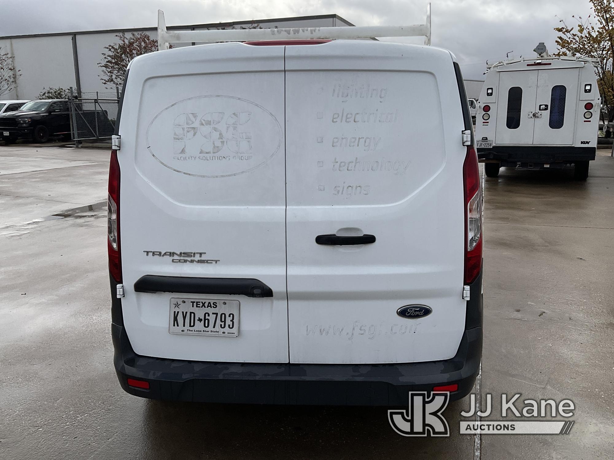 (Houston, TX) 2017 Ford Transit Connect Cargo Van Runs & Moves