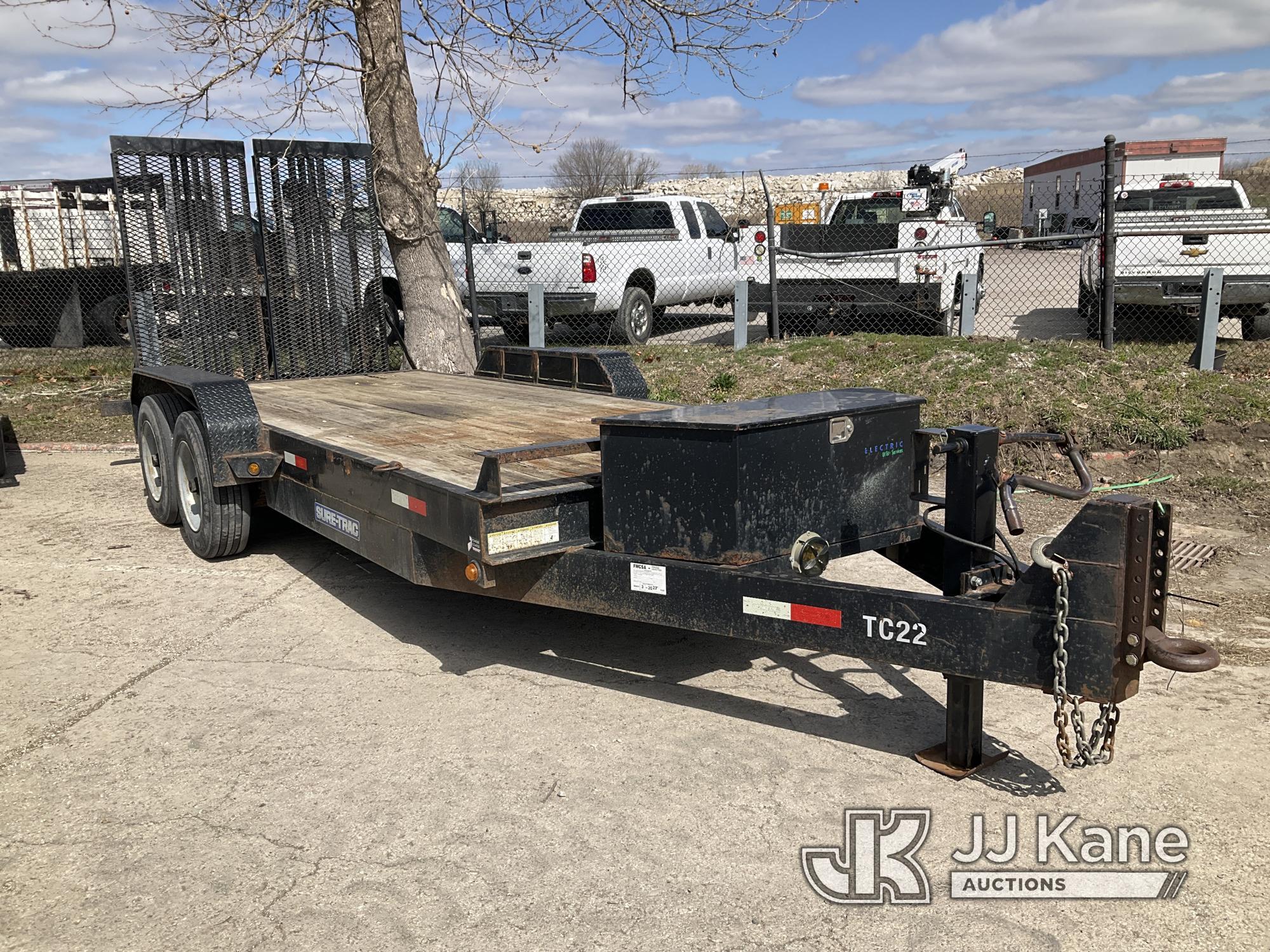 (Kansas City, MO) 2014 Sure-Trac 16ft Tagalong Utiliy Trailer