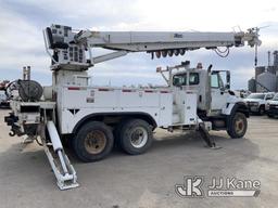 (South Beloit, IL) Altec D3060A-TR, Digger Derrick rear mounted on 2012 International 7400 6x6 Utili