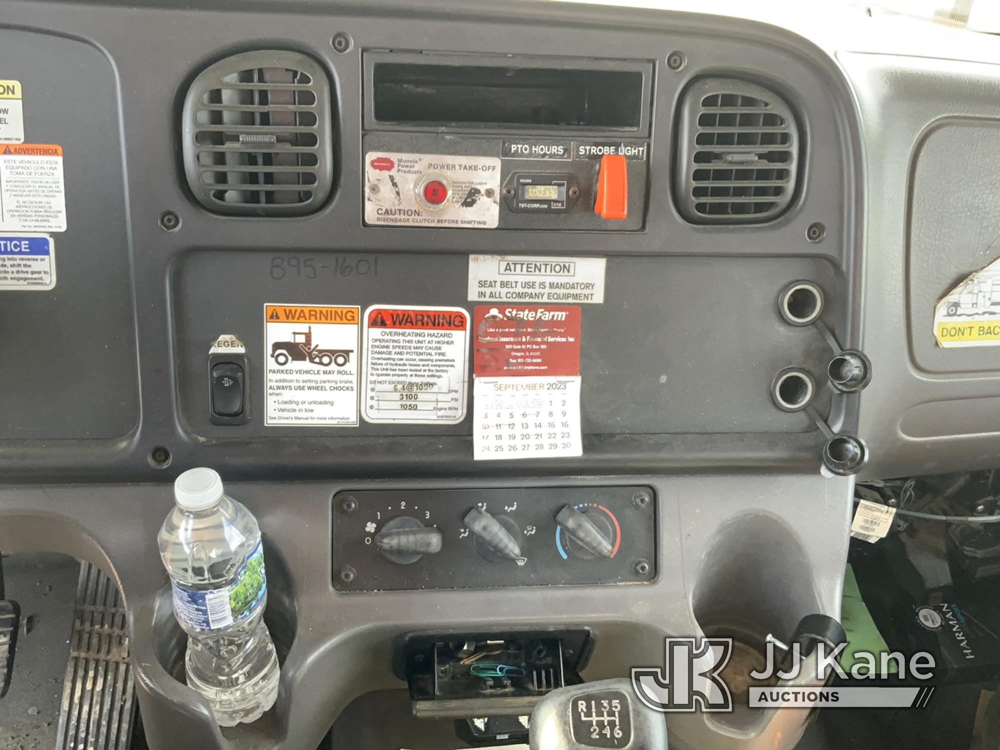 (South Beloit, IL) Altec LRV 55, Over-Center Bucket mounted behind cab on 2011 Freightliner M2106 Ch