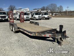 (Hawk Point, MO) 2020 Monroe Towmaster T/A Tagalong Equipment Trailer Seller states Damaged frame, n