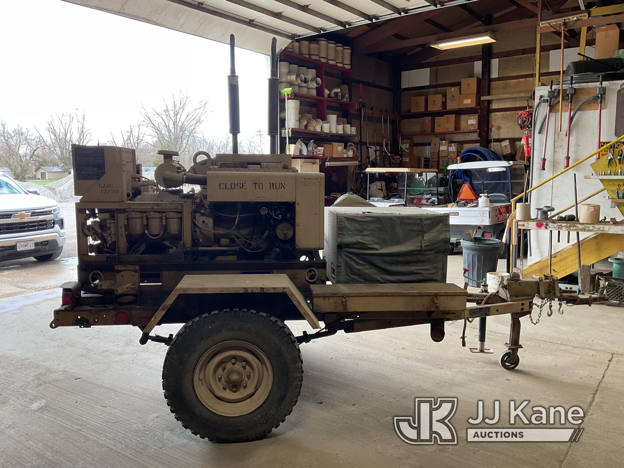 (Saint Libory, IL) Keco Industries Portable Generator Runs,   Operates) (Seller Mentioned The Breake