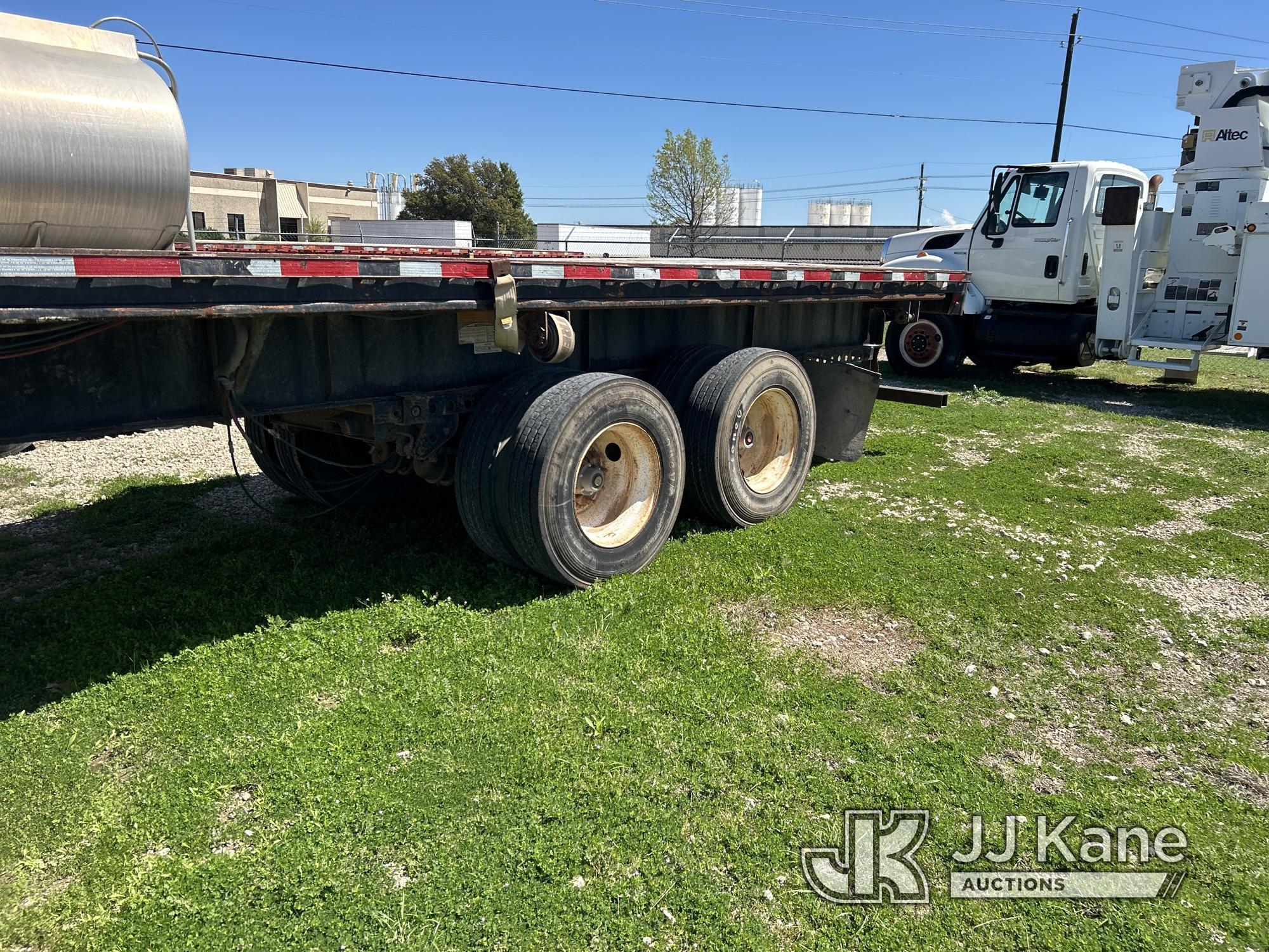 (Waxahachie, TX) 2008 Fontaine Trailer Co T/A High Flatbed Trailer Fair Condition