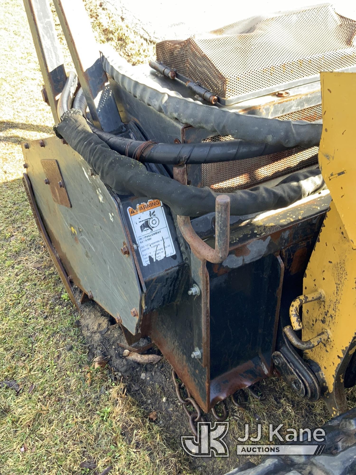 (Neenah, WI) 2017 Caterpillar 299D2XHP Skid Steer Loader Not Running, No Keys, Condition Unknown, Un