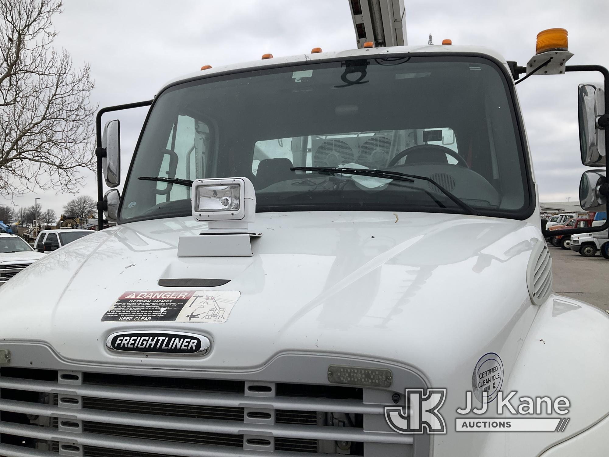 (Kansas City, MO) Altec D4065A-TR, Digger Derrick rear mounted on 2012 Freightliner M2-106 6X6 T/A F