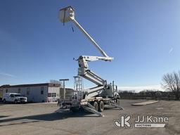 (Kansas City, MO) Altec AM900-E100, Double-Elevator Bucket Truck rear mounted on 2011 International