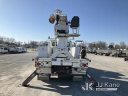 (Hawk Point, MO) Altec DM47B-TR, Digger Derrick rear mounted on 2013 Freightliner M2 106 Utility Tru