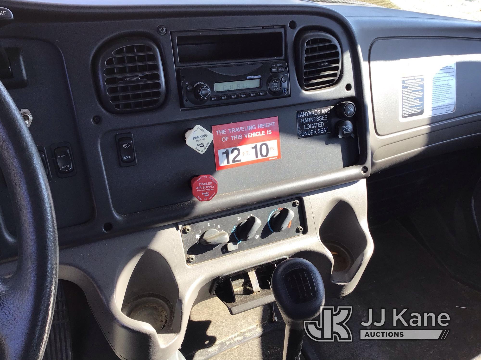 (Byram, MS) Altec AA755-MH, Material Handling Bucket Truck rear mounted on 2014 Freightliner M2 106