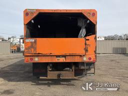 (South Beloit, IL) 2012 Ford F750 Chipper Dump Truck Runs & Moves) (PTO Operates, ABS Light On