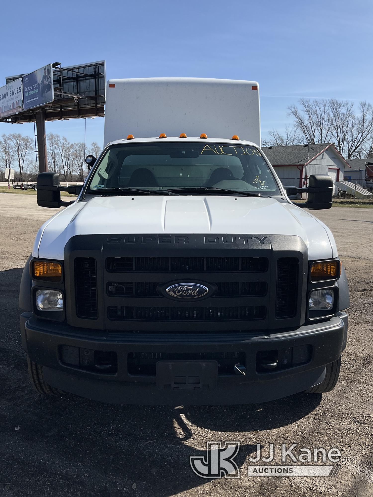 (South Beloit, IL) 2009 Ford F550 High Top Service Truck Runs & Moves