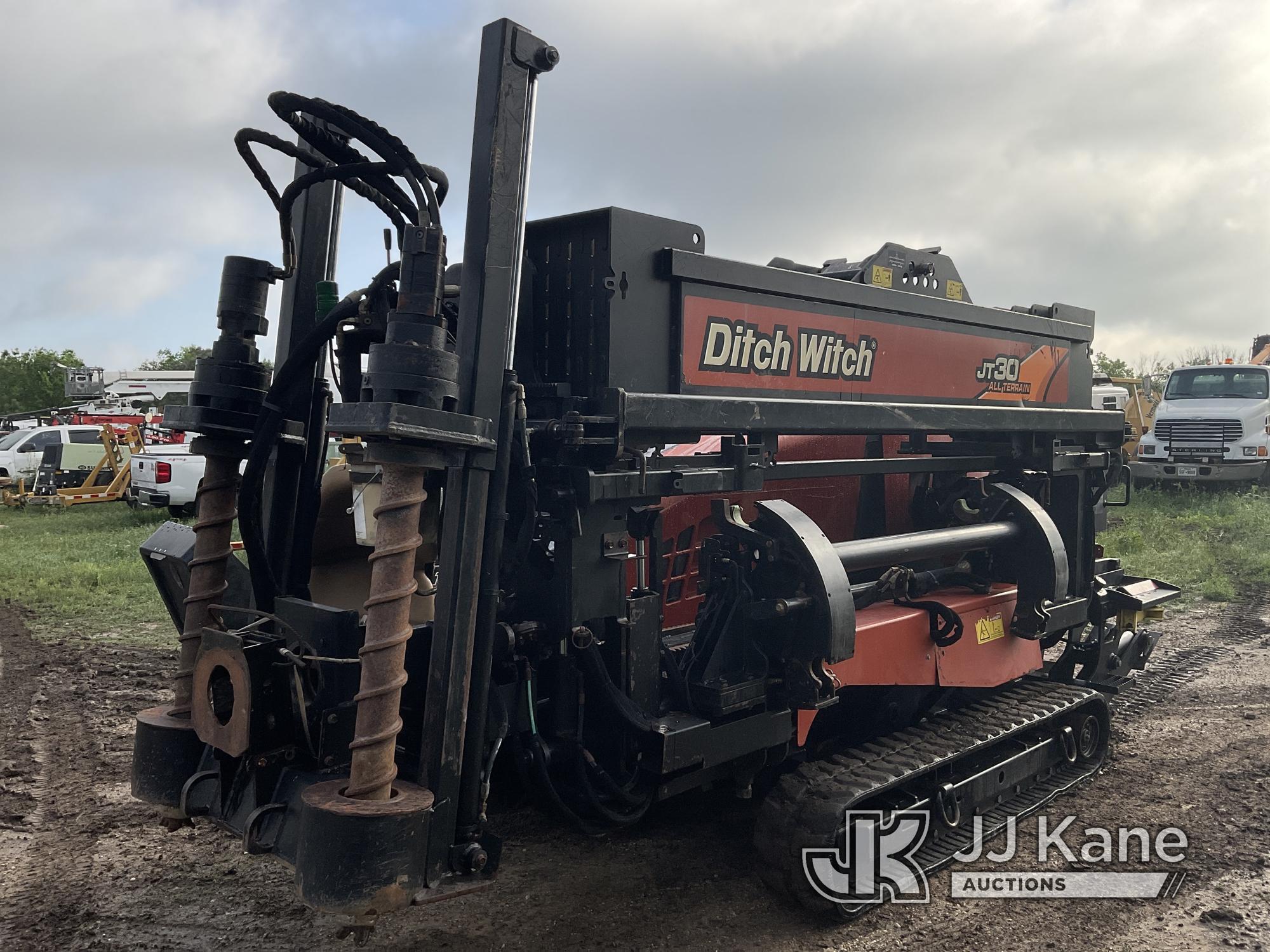 (San Antonio, TX) 2014 Ditch Witch JT30 All Terrain Directional Boring Machine Runs, Moves and Opera