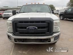 (Cypress, TX) 2014 Ford F350 Crew-Cab Service Truck Runs & Moves) (Jump To Start, Minor Body Damage