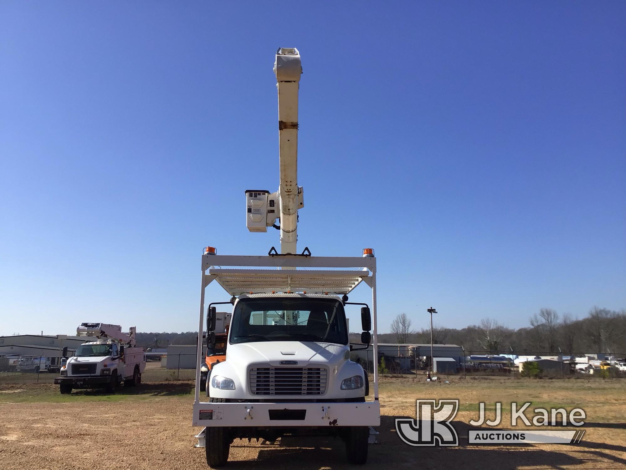 (Byram, MS) Altec AA755-MH, Material Handling Bucket Truck rear mounted on 2014 Freightliner M2 106