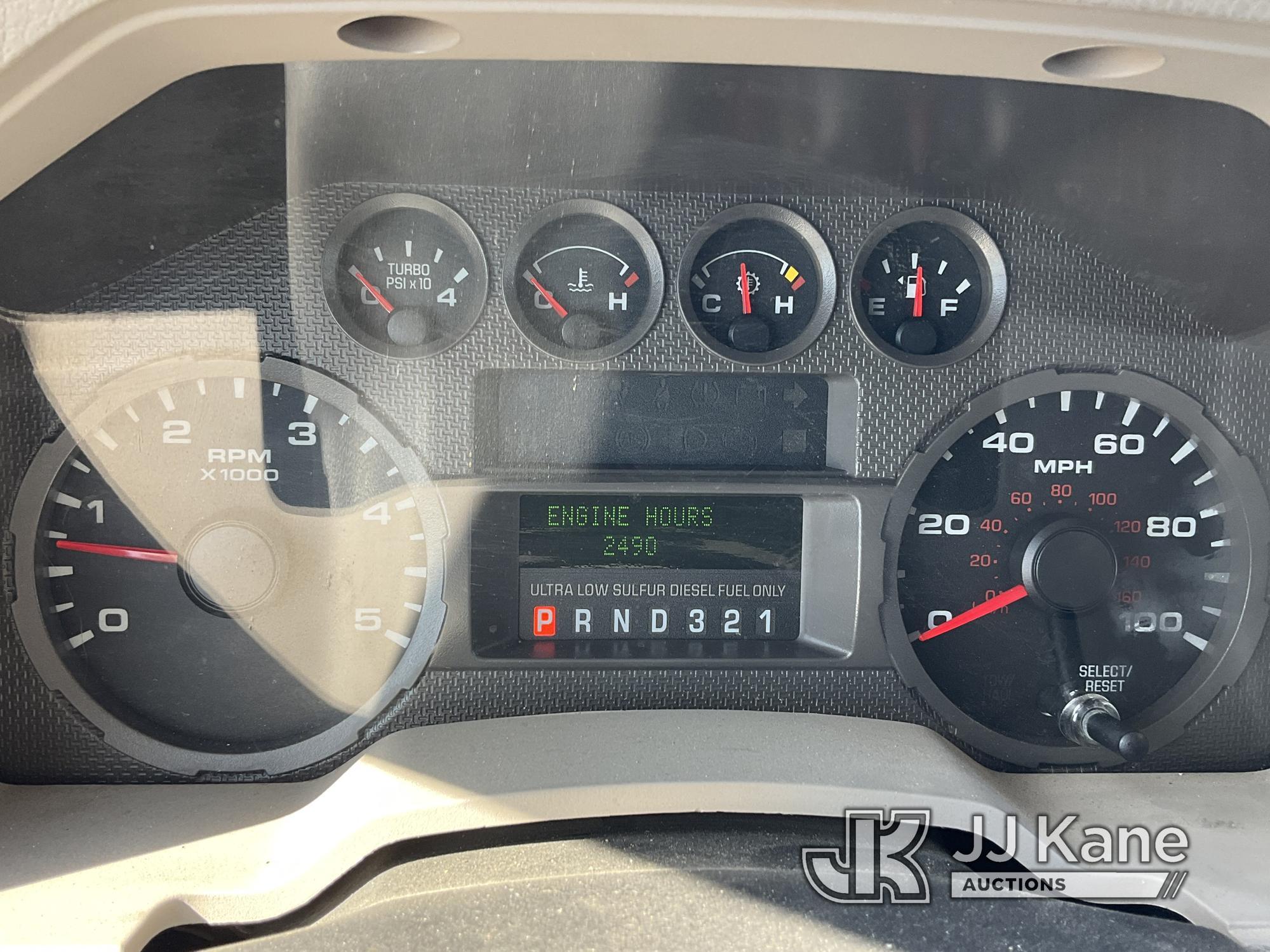 (South Beloit, IL) 2009 Ford F550 High Top Service Truck Runs & Moves