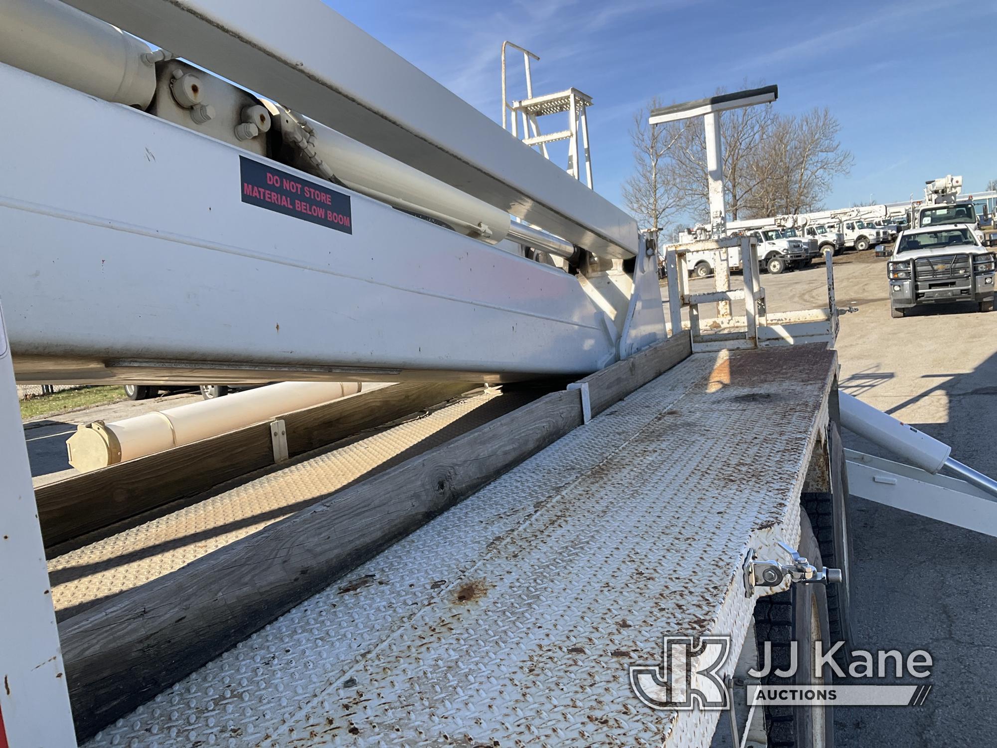 (Kansas City, MO) Altec AM900-E100, Double-Elevator Bucket Truck rear mounted on 2011 International