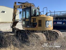 (Kansas City, MO) 2012 Caterpillar 314D LCR Hydraulic Excavator Runs & Operates) (Jump to Start, mis