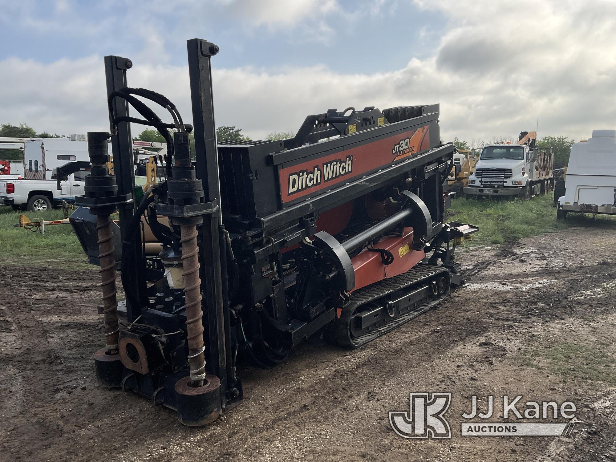 (San Antonio, TX) 2014 Ditch Witch JT30 All Terrain Directional Boring Machine Runs, Moves and Opera