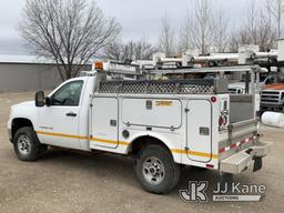 (Des Moines, IA) 2008 GMC Sierra 2500HD 4x4 Service Truck Runs & Moves