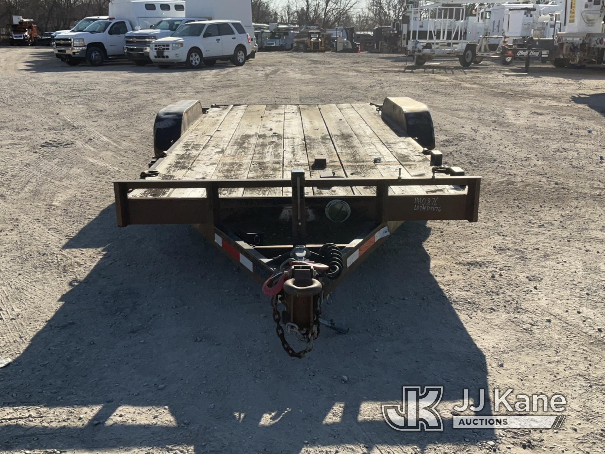 (Des Moines, IA) 1999 H&H Trailer Co UF182 T/A Tagalong Trailer