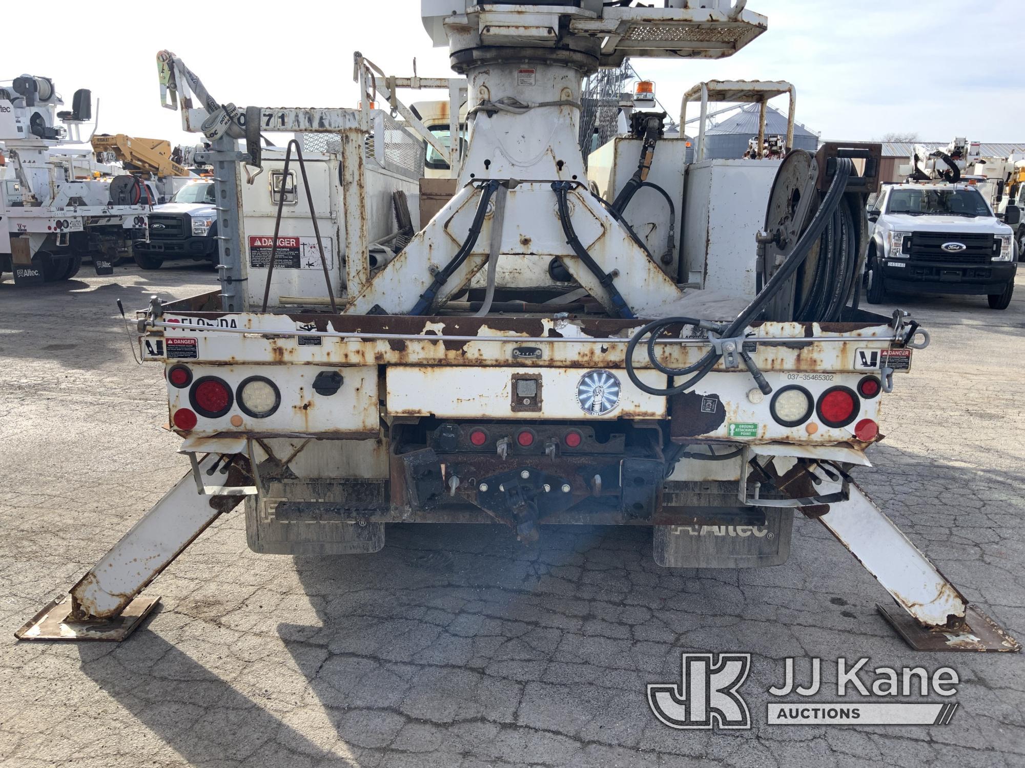 (South Beloit, IL) Altec DC47-TR, Digger Derrick mounted on 2016 Freightliner M2 106 Utility Truck R