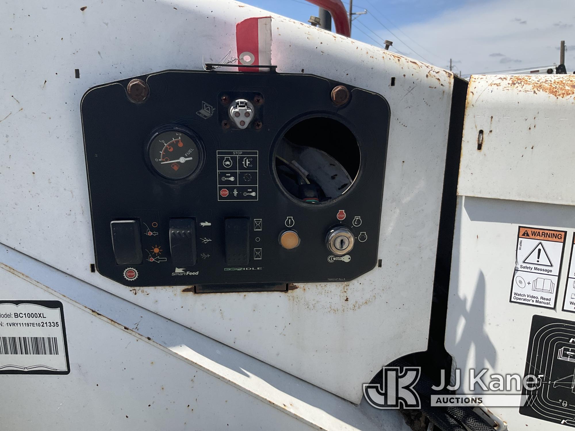 (Waxahachie, TX) 2014 Vermeer BC1000XL Chipper (12in Drum) Not Running, Condition Unknown) (Seller S