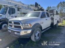 2014 RAM 5500 4x4 Extended-Cab Mechanics Service Truck Runs & Moves)( Upper Condition Unknown