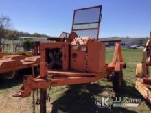 LA Woods SD-4000 Puller/Tensioner, trailer mtd No Title) (Jump for Power, Will Not Start, Conditions