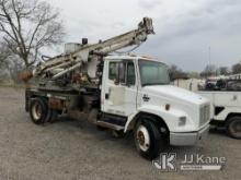 Texoma 270, Pressure Digger rear mounted on 2000 Freightliner FL70 Flatbed Truck, *Vehicle Can Not B