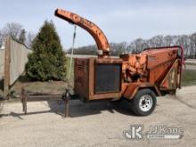 2011 Vermeer BC1000XL Chipper (12in Drum) No Title) (Runs, Engages, No Key) (Rust Damage